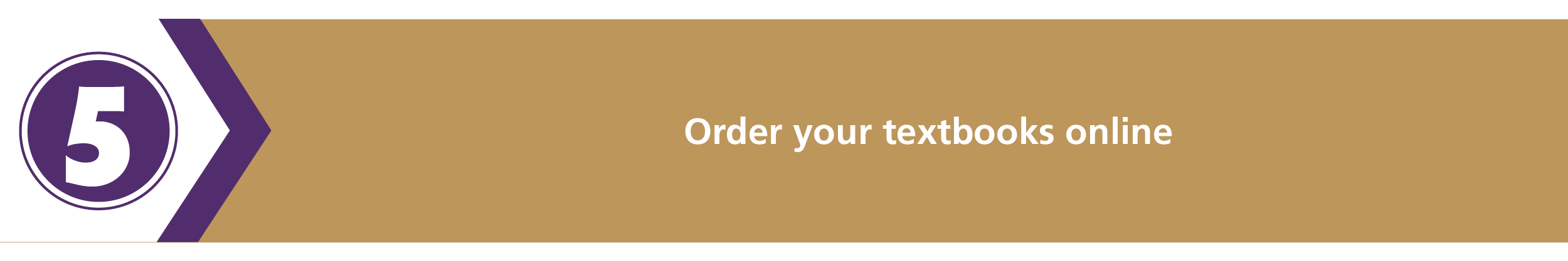 Order textbooks
